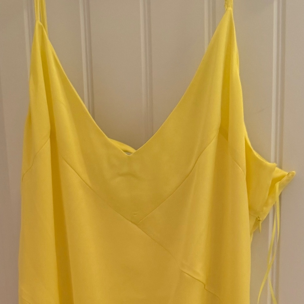 Belle Badgley Mischka Sky Sleeveless V-Neck Maxi Dress - Size 14 - NWT